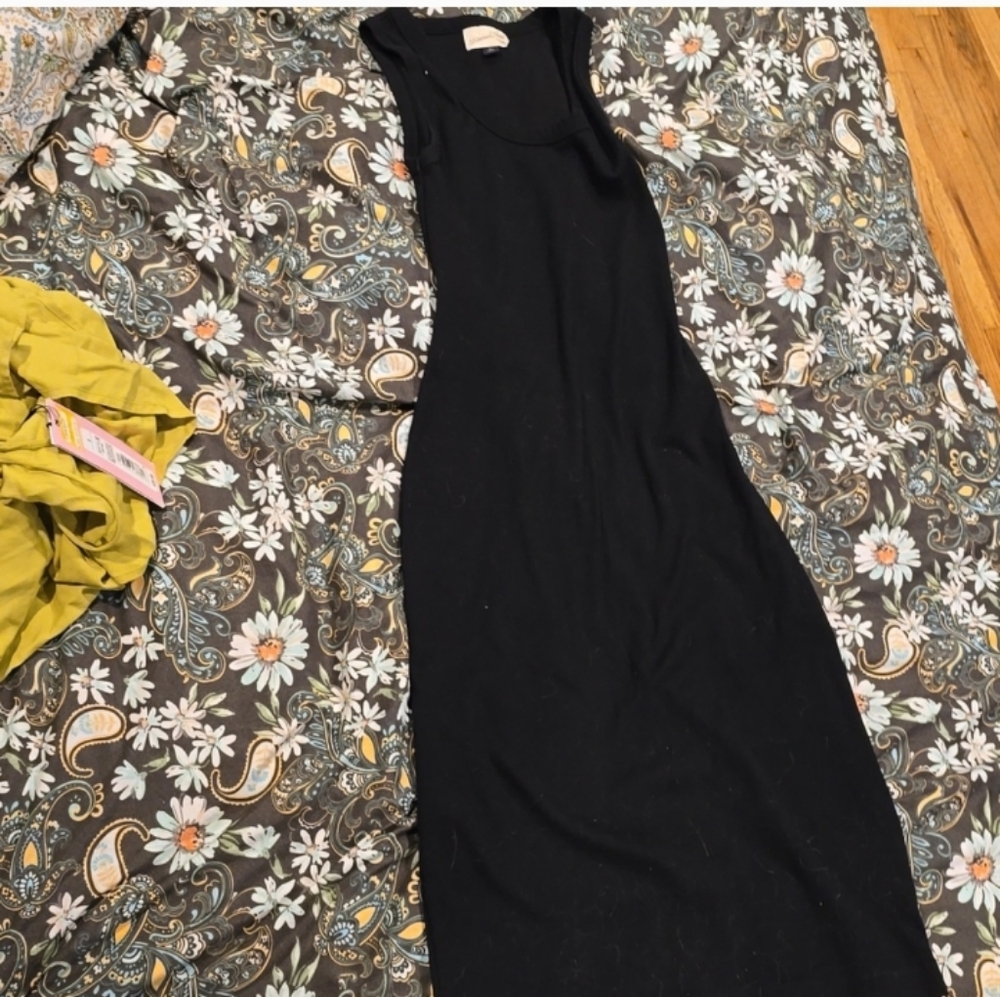 ❤️10/$40 New Ribbed Black Dress